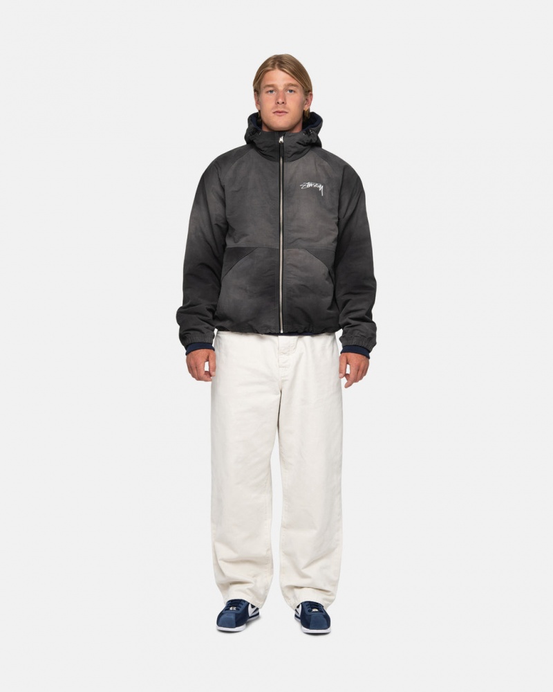 Stussy Big Ol Jean Washed Vászon - Unisex Pants Bézs | QHUUV31056