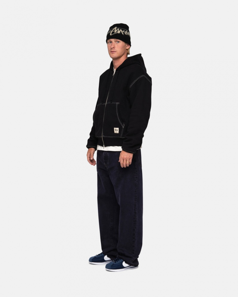 Stussy Classic Jean Denim - Unisex Denim Fekete | HUICD79947