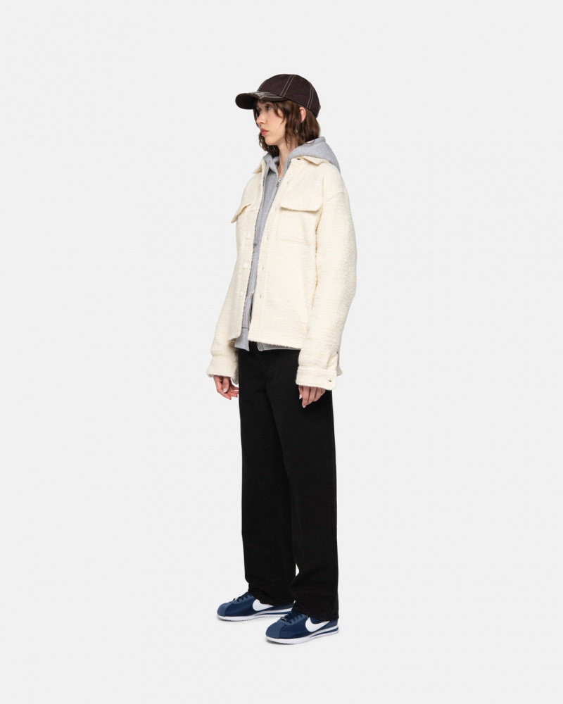 Stussy Classic Jean Overdyed - Unisex Denim Fekete | HUIIZ94576