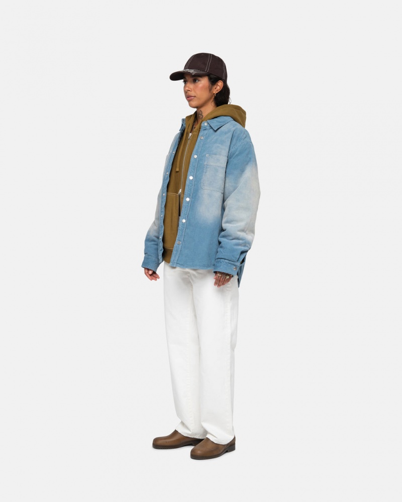 Stussy Classic Jean Overdyed - Unisex Denim Bézs | PHUER82013