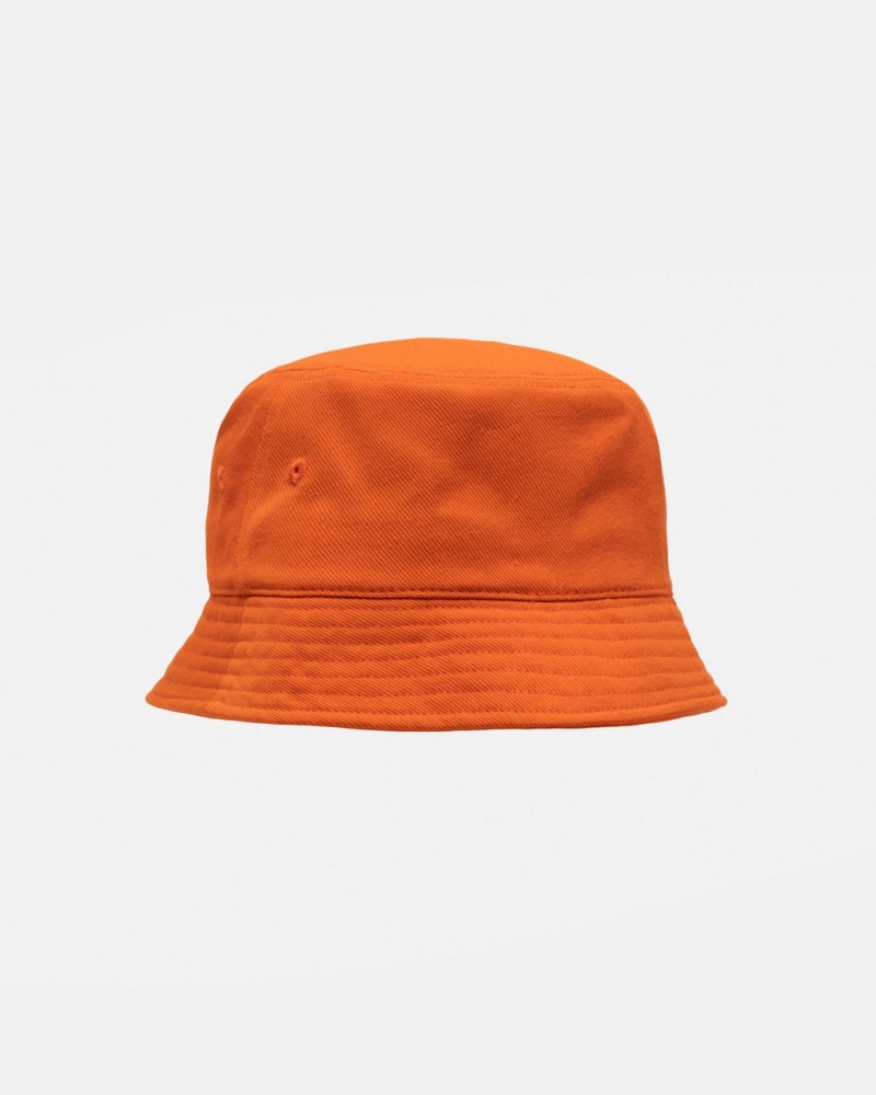 Stussy Deep Bucket Hat SS Link - Unisex Narancssárga | HUDYB30333