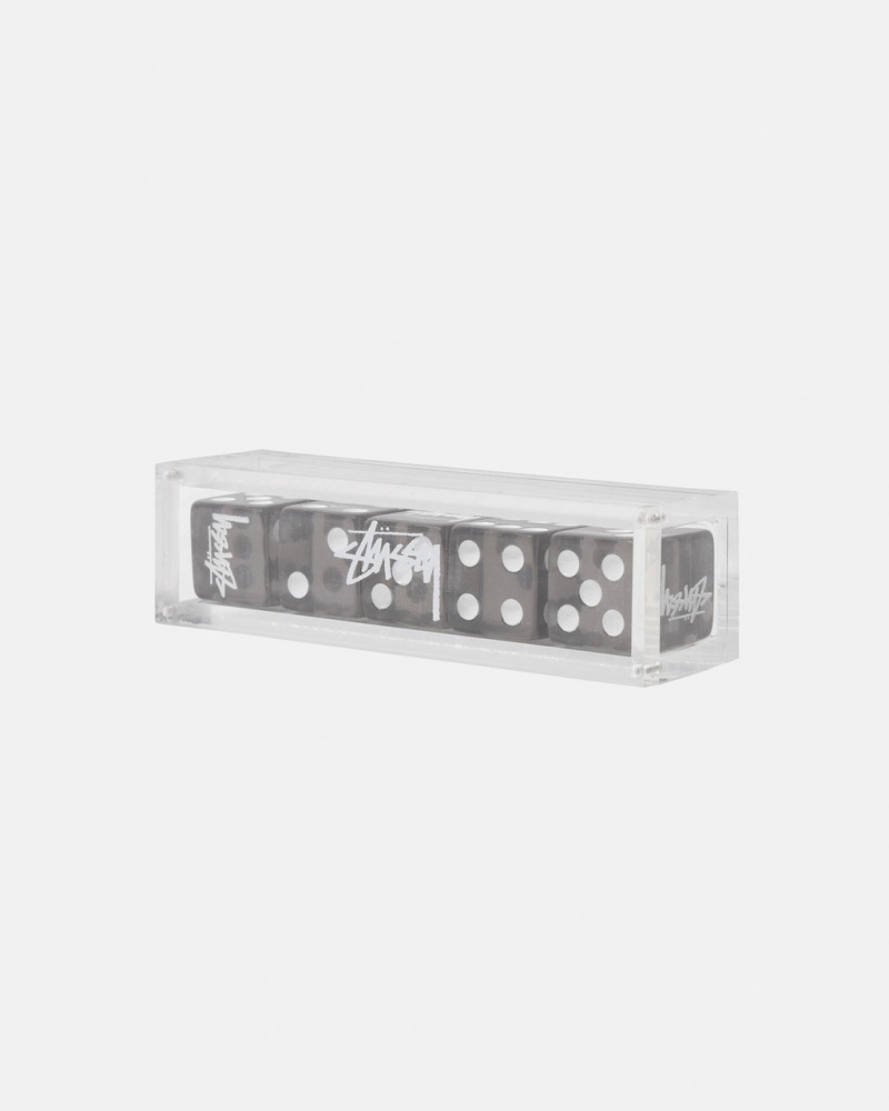 Stussy Dice Set - Home Goods Fekete | MHUHR75711