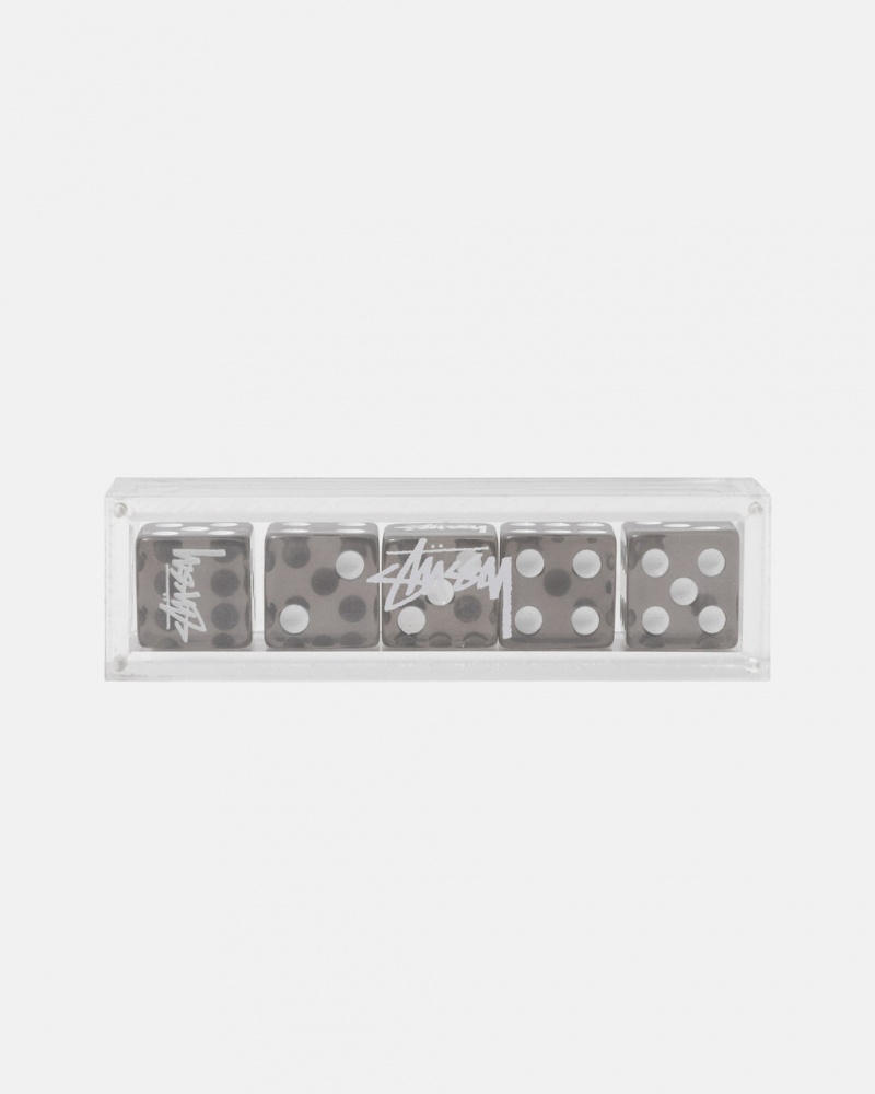 Stussy Dice Set - Home Goods Fekete | MHUHR75711
