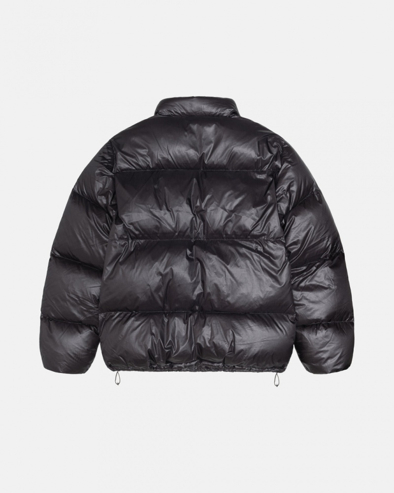 Stussy Down Puffer Parachute Ripstop - Unisex Jackets Szürke | AHUDF26601