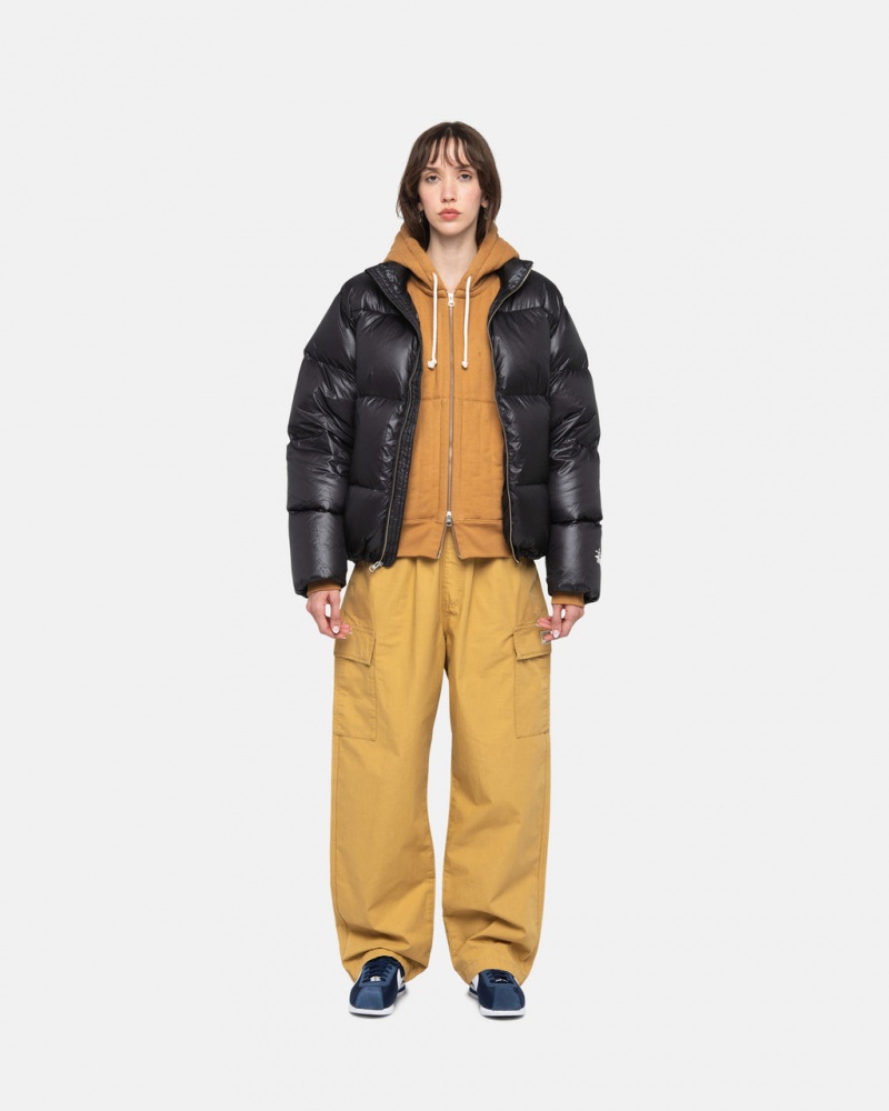 Stussy Down Puffer Parachute Ripstop - Unisex Jackets Szürke | AHUDF26601