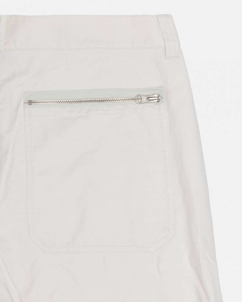 Stussy Nyco Flight Pant - Unisex Jeans Pants Krém | HUJBT14700