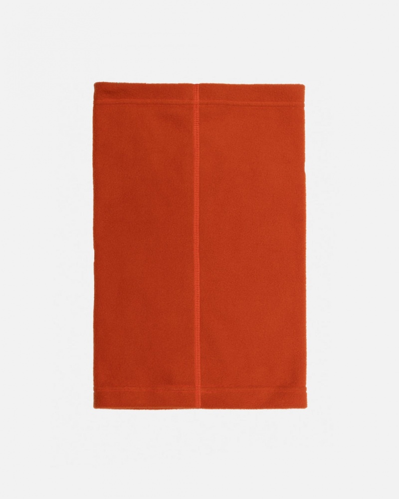 Stussy Polar Fleece Neck Warmer - Unisex Headwear Narancssárga | HUXBR97091