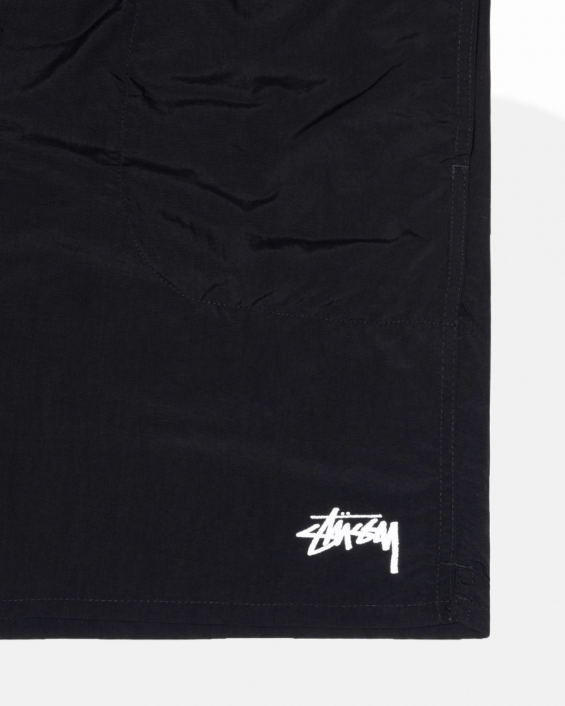 Stussy Vizi Rövid Stock - Unisex Shorts Trunks Fekete | SHUNY40005