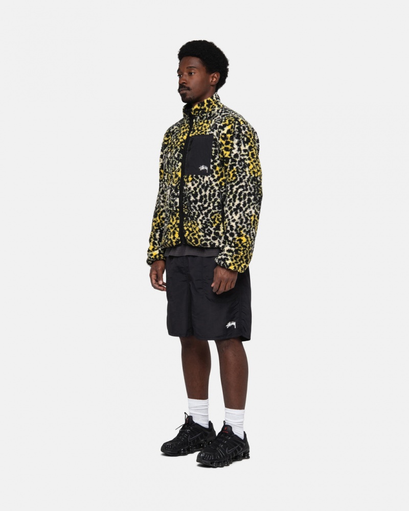 Stussy Vizi Rövid Stock - Unisex Shorts Trunks Fekete | SHUNY40005